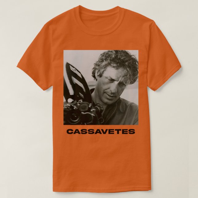 Camiseta cassavetes mi amor (Diseño del anverso)
