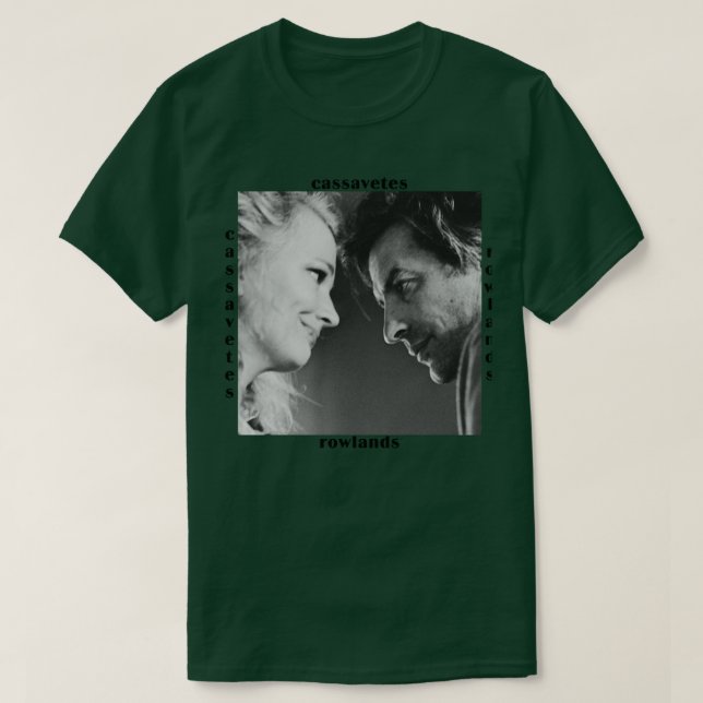 Camiseta Cassavetes y Rowlands (Diseño del anverso)