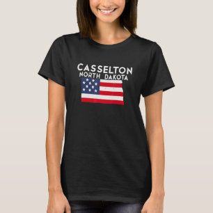 Camiseta Casselton North Dakota Estados Unidos de América V