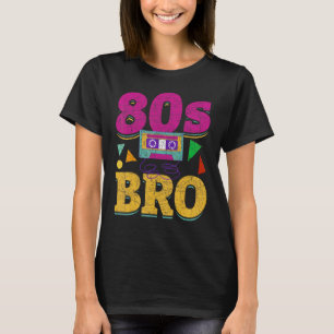 Camiseta Cassette Bro Retro de los años 80 de cosecha de vi