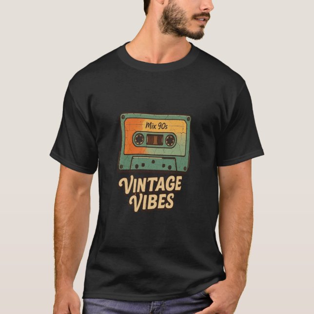 Camiseta Cassette clásico (Anverso)