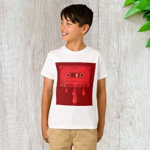 Camiseta Cassette de audio sangrante