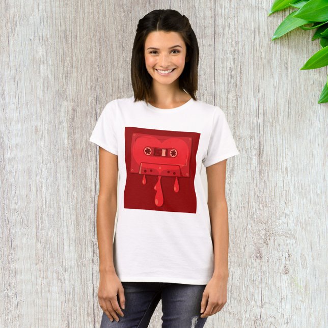 Camiseta Cassette de audio sangrante (Subido por el creador)