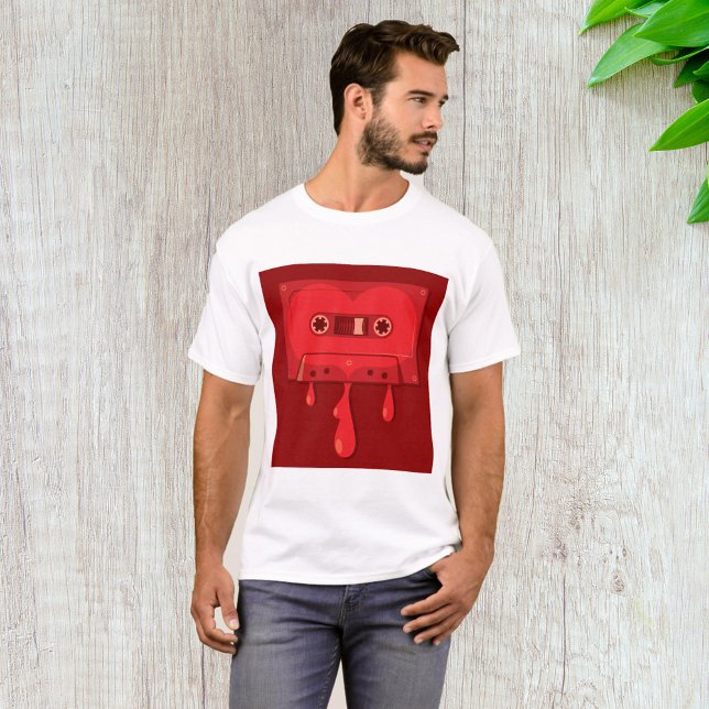 Camiseta Cassette de audio sangrante (Subido por el creador)