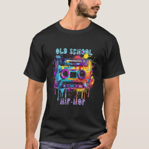 Camiseta Cassette de fusión de la vieja escuela retro