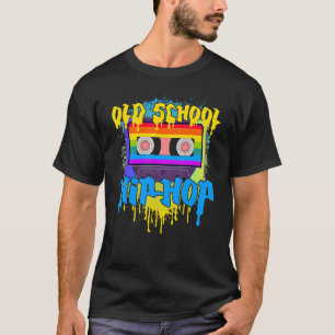 Camiseta Cassette de la vieja escuela mixtape Hip Hop Music