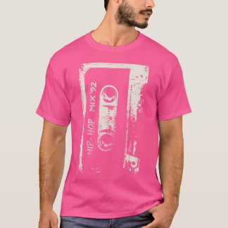 Camiseta Cassette De Mezcla De Rap De Hip Hop Dj Retro 90S