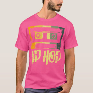 Camiseta Cassette De Música De Hip Hop 90S Retro Cassette