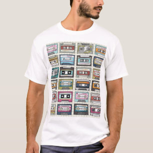 Camiseta Cassette de música retro: Icono nostálgico