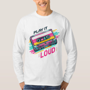 Camiseta Cassette de Vibes Retro - Reproducir en voz alta