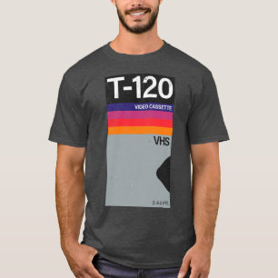 Camiseta Cassette de vídeo VHS de época