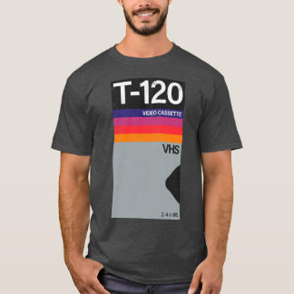 Camiseta Cassette de vídeo VHS de época