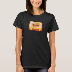 Camiseta Cassette Disco Groovy Peace Freedom 60 Hippie de l
