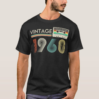 Camiseta Cassette limitado Vintage 1960