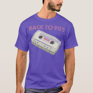 Camiseta Cassette mixtape Vintage de regreso a los años 90