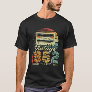 Camiseta Cassette retro 1952 de la época de la cosecha 70 c