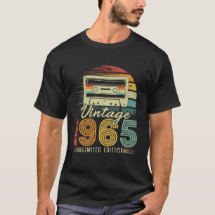 Camiseta Cassette retro 1965 1965 61º cumpleaños 61