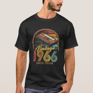 Camiseta Cassette retro 1966 1966 60º cumpleaños 60
