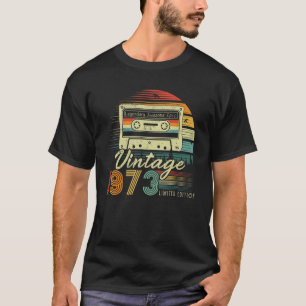 Camiseta Cassette retro 1973 de la época de la cosecha 1973