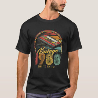 Camiseta Cassette retro 1988 1988 38º cumpleaños 38