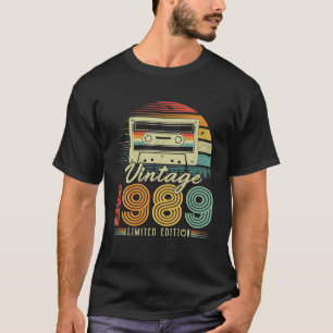 Camiseta Cassette retro 1989 de la época de la cosecha 1989