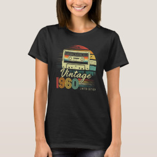 Camiseta Cassette retro de 1960 de época 1960 62º cumpleaño