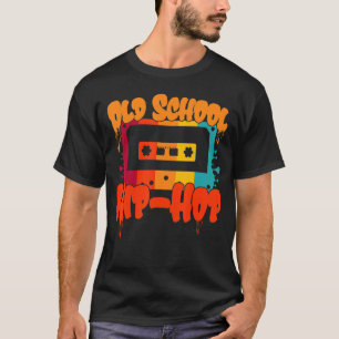 Camiseta Cassette retro de la vieja escuela de Hip Hop Shir