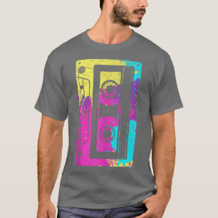 Camiseta Cassette Tape Mitape 80s and 90s Costume 