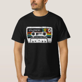 Camiseta Cassette Vintage 1970 Limited Edition