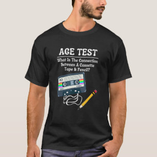 Camiseta Cassette Vintage Tape & Pencil Funn de 70's 80