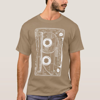 Camiseta Cassetteape Fiesta 90s Ropa 80s Audio Música Me fu