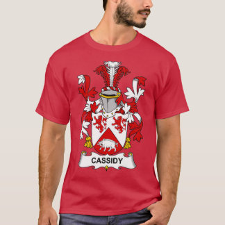 Camiseta Cassidy Coat of Arms Family Crest 