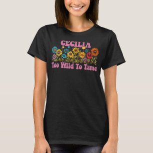 Camiseta CASSIDY Name Cute Retro Chicas Wildflower CASSIDY