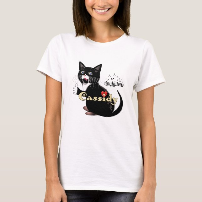 Camiseta Cassidy TinyKittens (Anverso)