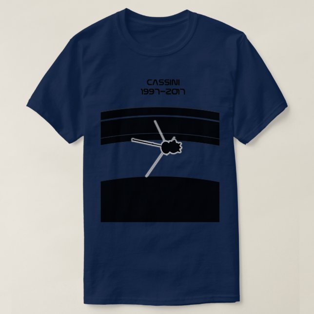 Camiseta Cassini Grand Finale Material conmemorativo (Diseño del anverso)