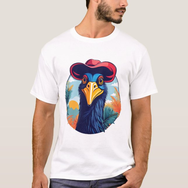 Camiseta Cassowary (Anverso)