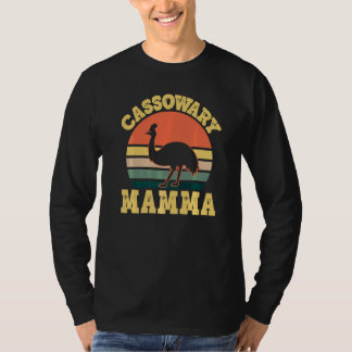 Camiseta Cassowary Mamma Lindo Cassowary Fiesta  