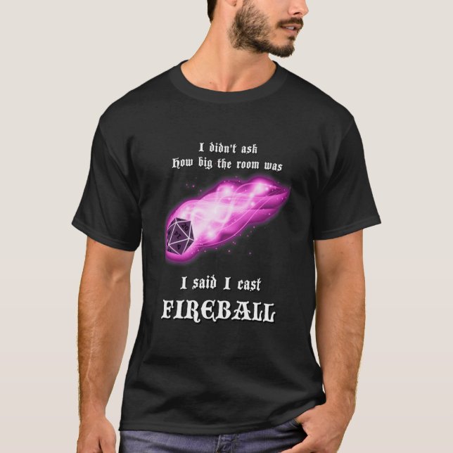 Camiseta Cast Fireball Classic (Anverso)