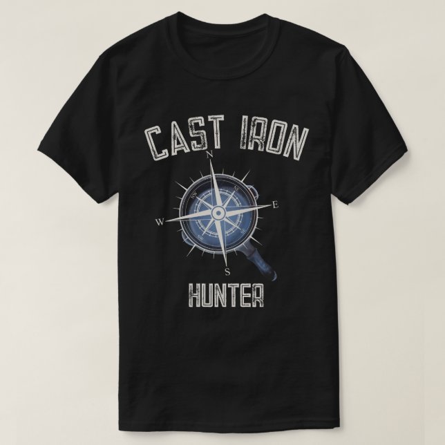 Camiseta Cast Iron Skillet Hunter T-Shirt (Diseño del anverso)
