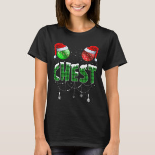 Camiseta Castañas de Navidad Pareja a juego Castañas de Nav
