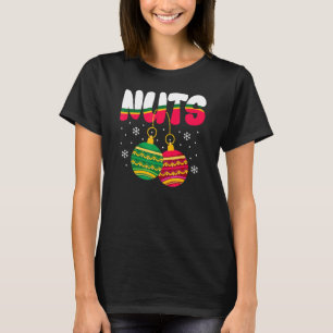 Camiseta Castañas de pecho que combinan castañas Parejas de