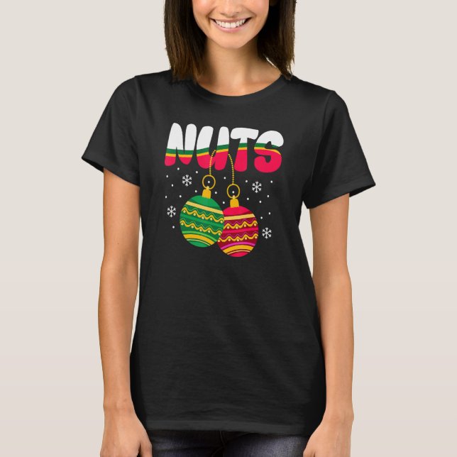 Camiseta Castañas de pecho que combinan castañas Parejas de (Anverso)