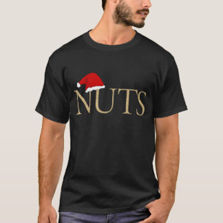 Camiseta castañas navidades graciosos que coinciden con par