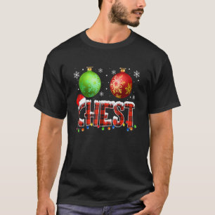 Camiseta Castañas Parejas a juego Luces de Navidad Nueces