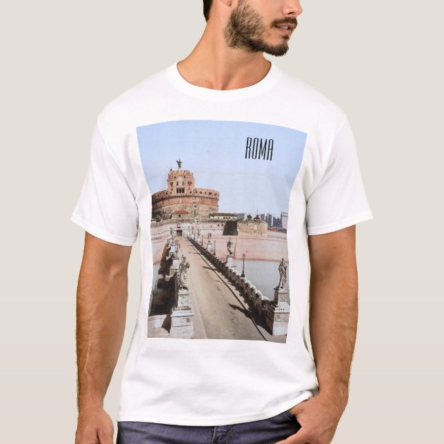 Camiseta Castel Sant'Angelo de Roma (Anverso)