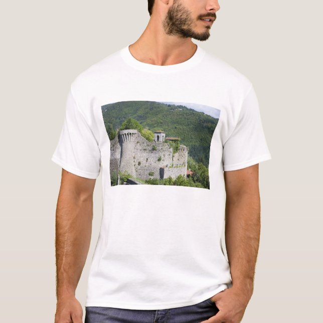 Camiseta Castelnuovo di Garfagnana, Toscana, Italia - A (Anverso)