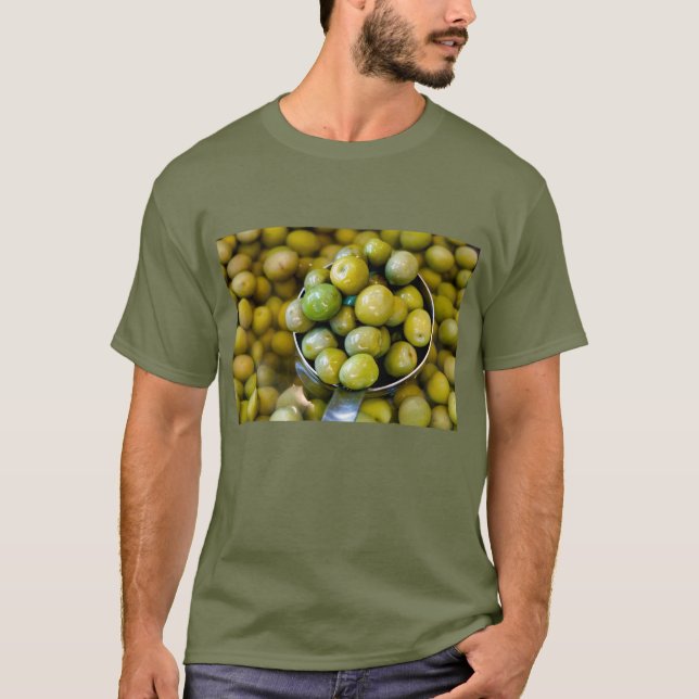 Camiseta Castelvetrano Aceitunas verdes dulces (Anverso)