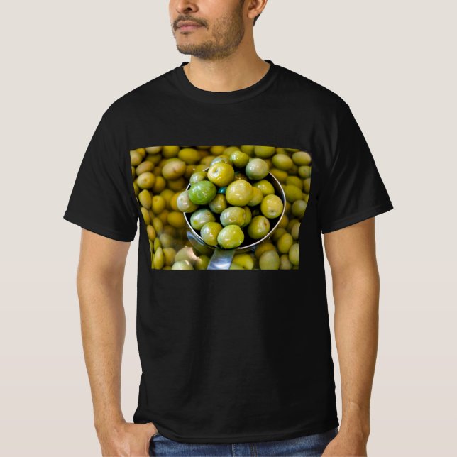 Camiseta Castelvetrano Aceitunas verdes dulces (Anverso)