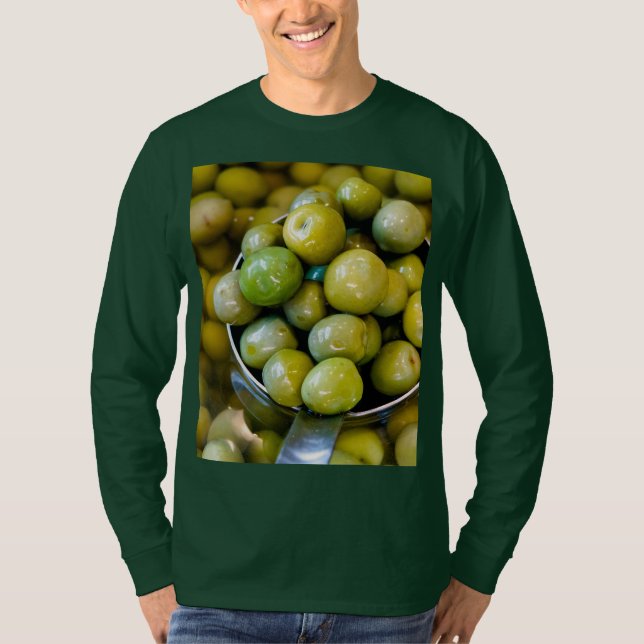 Camiseta Castelvetrano Aceitunas verdes dulces (Anverso)