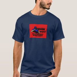 Camiseta Castigar a los criminales no a los deportistas res